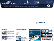 Tablet Screenshot of paturle-nautic.com